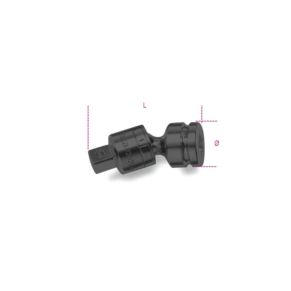 Beta Tools Impact Universal Joint, 3/8 in Drive - 7100830