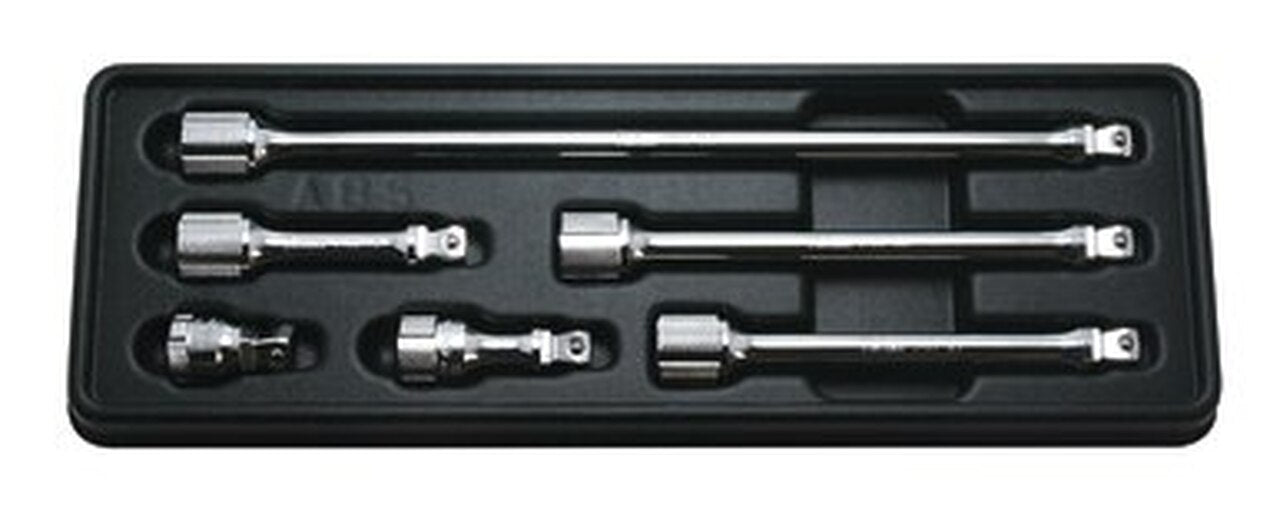 Ko-ken Tools 3/8 Sq. Dr. Wobble-Fix Extension Bar set 32