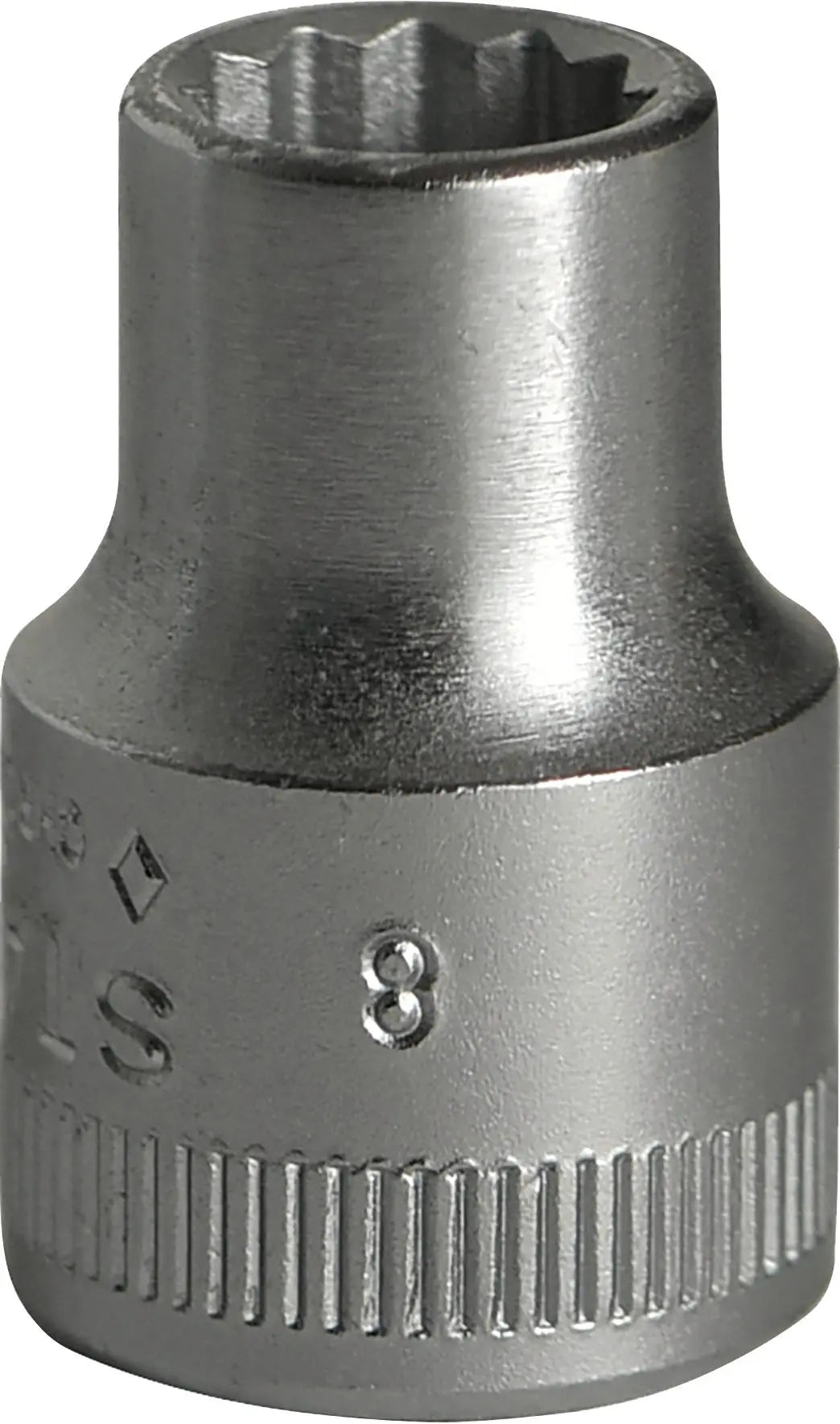 Stahlwille 3/8 in Drive Bi-Hexagon Socket, 8mm - ST 02010008 Stahlwille