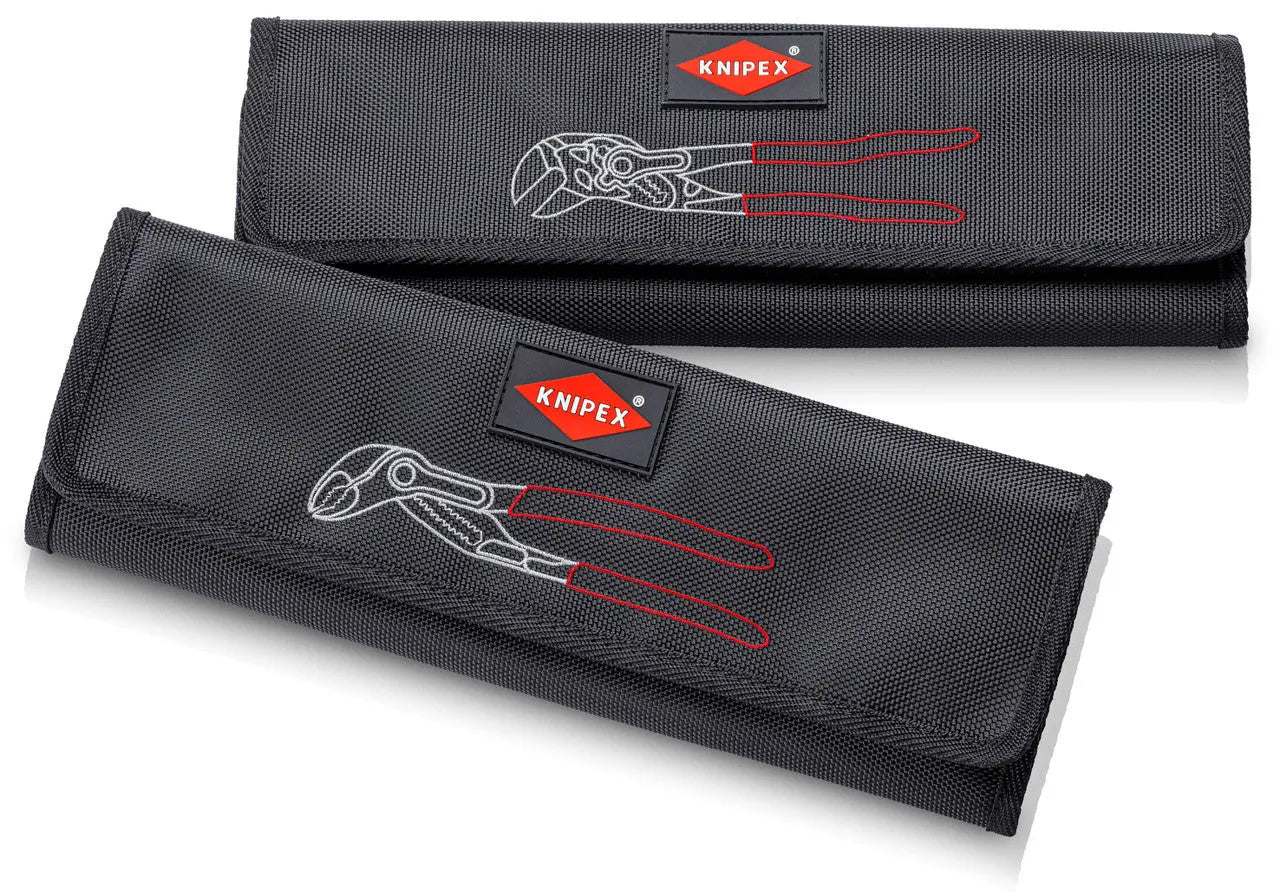 KNIPEX 3 Pc Cobra Water Pump Pliers Set in Tool Roll - 00 19 55 S8 Knipex