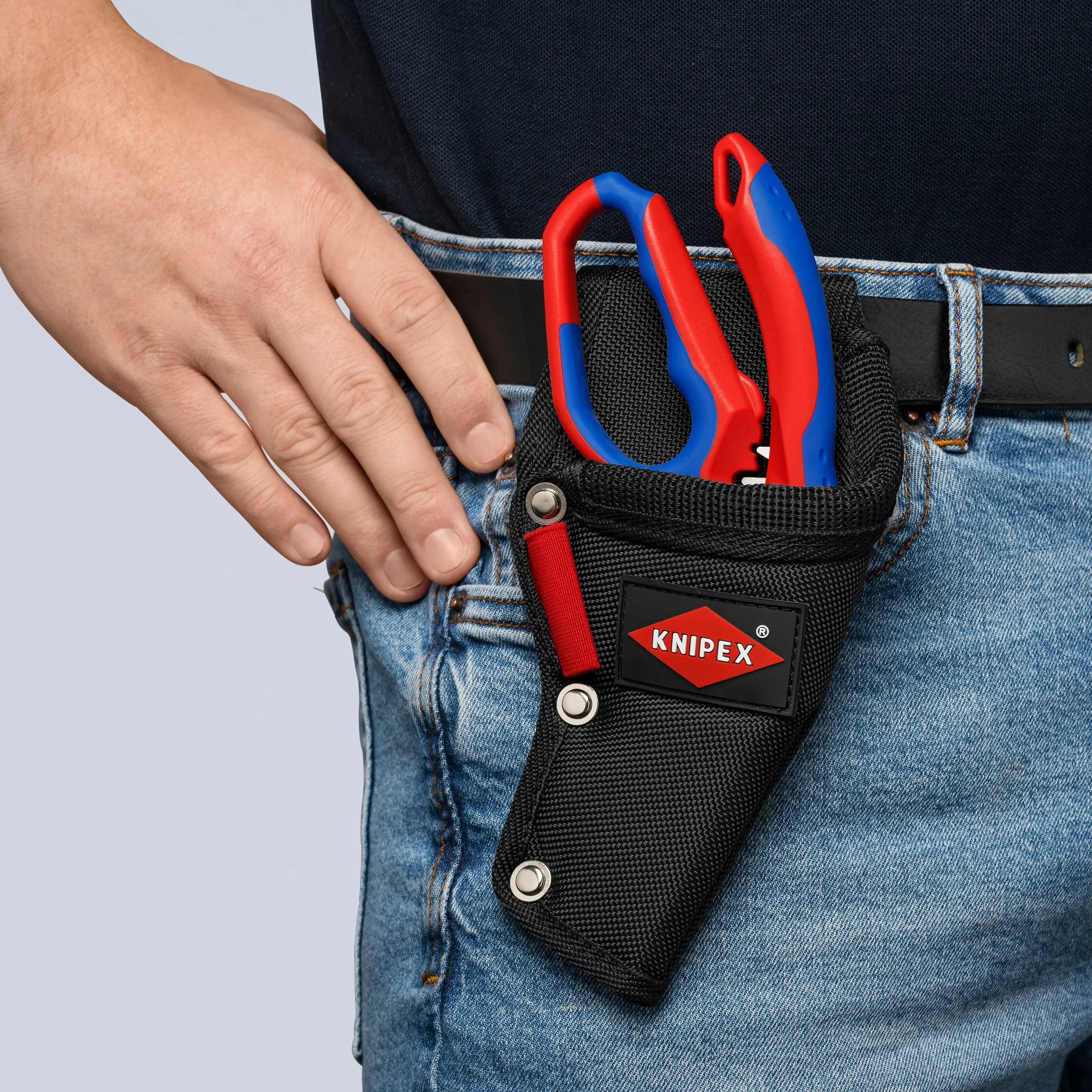KNIPEX 8 1/2" Multi-purpose Belt Pouch, Empty - 00 19 75 LE Knipex