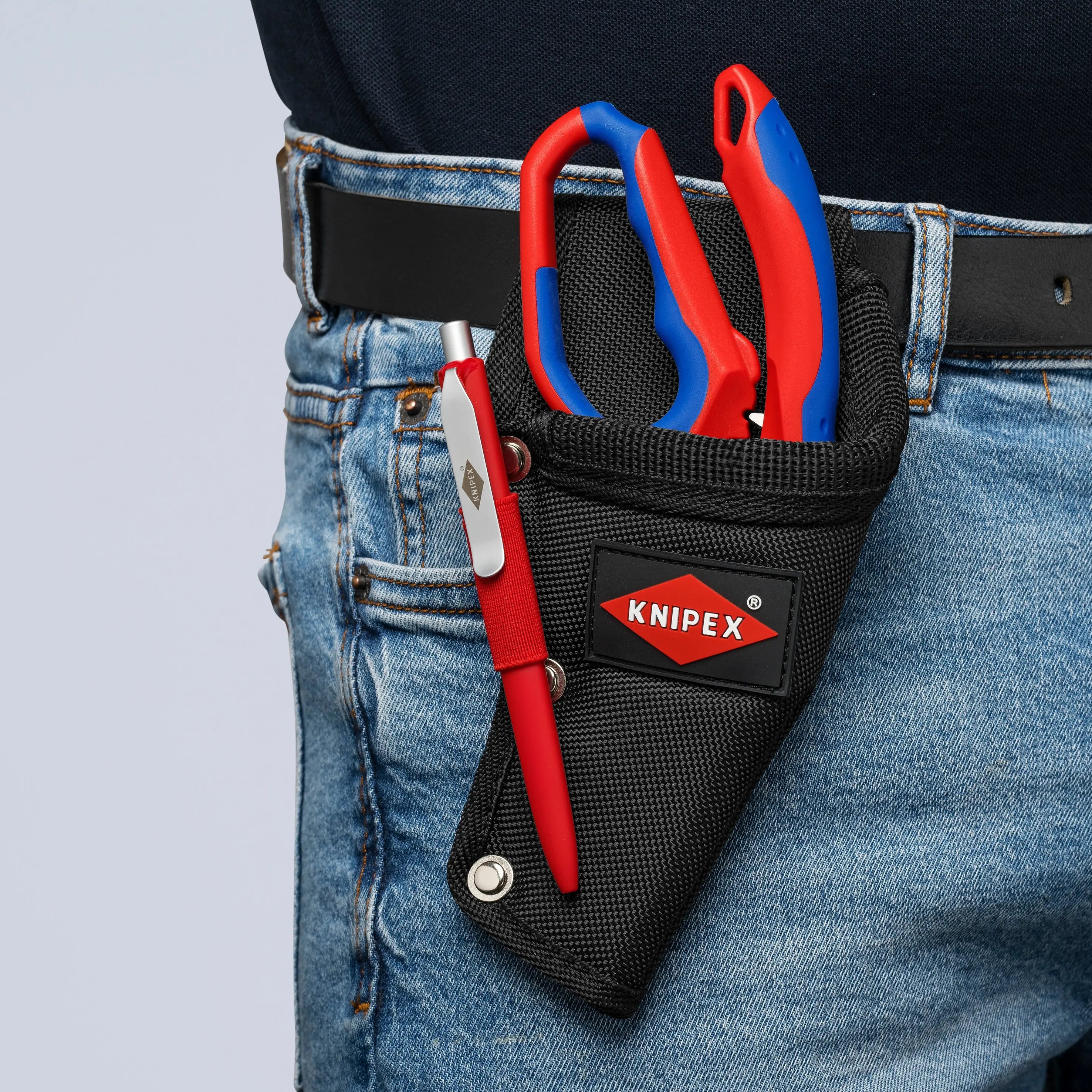 KNIPEX 8 1/2" Multi-purpose Belt Pouch, Empty - 00 19 75 LE Knipex