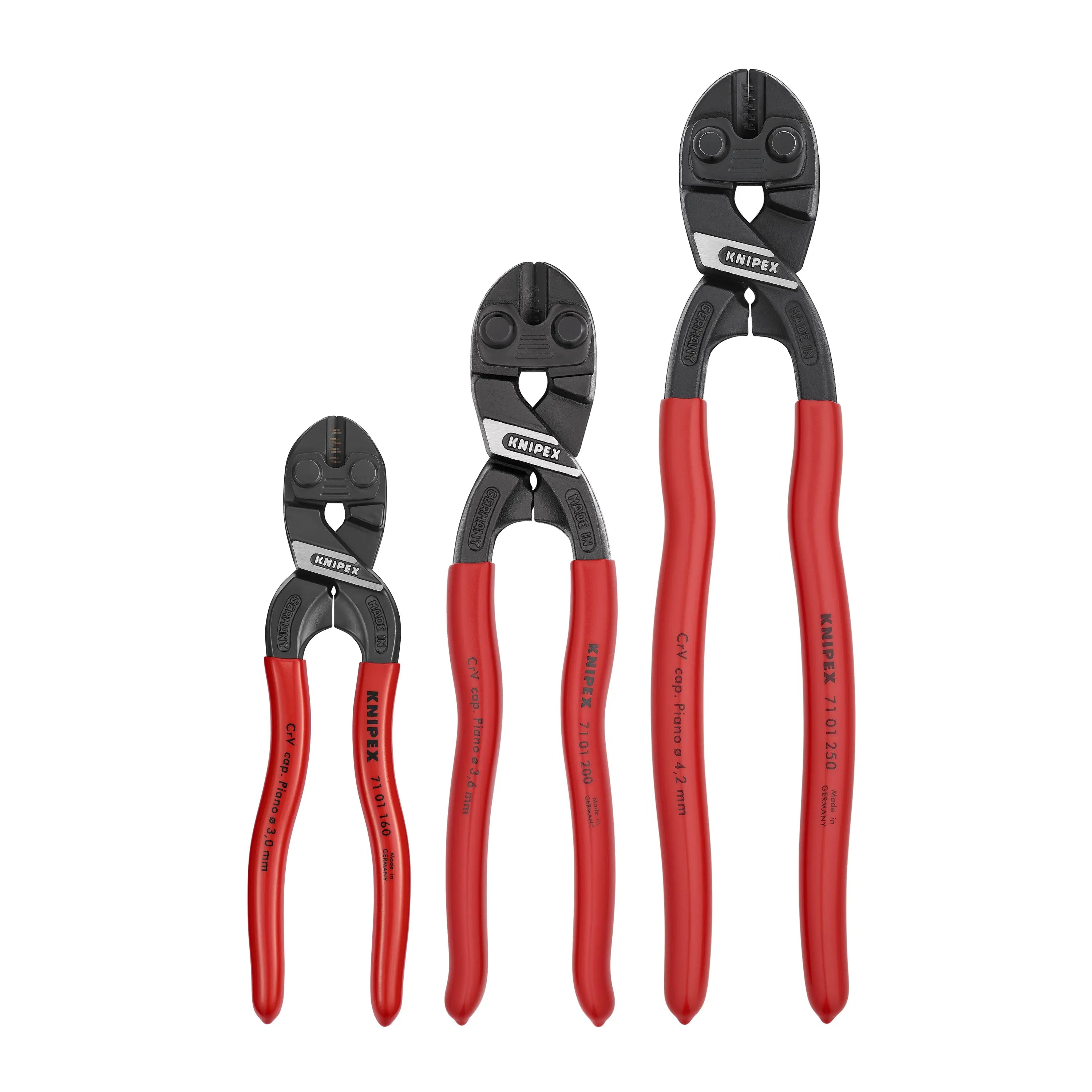 KNIPEX 3 Pc CoBolt Compact Bolt Cutter Set - 00 20 05 US2 Knipex