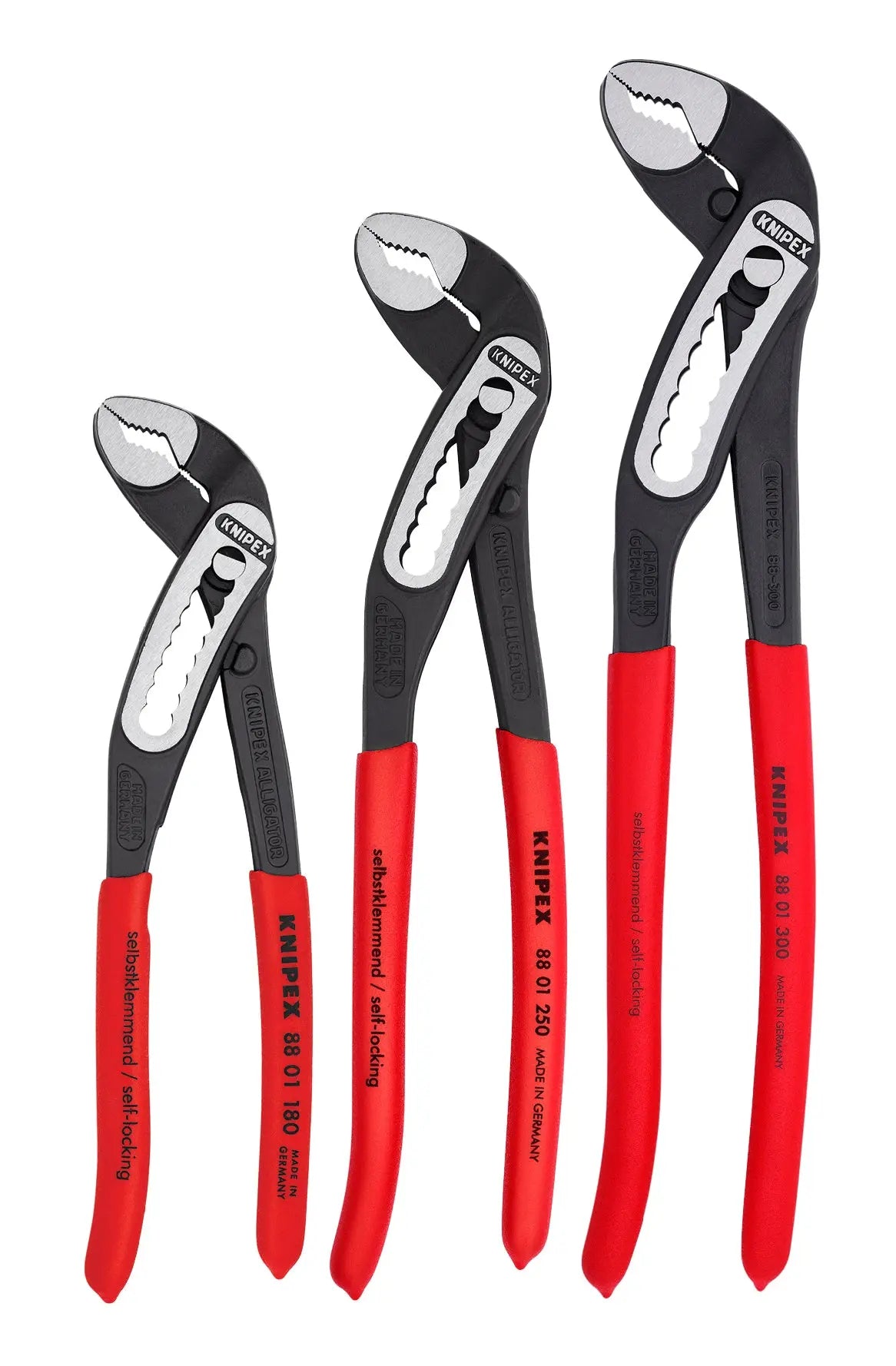 Knipex 00 20 07 US1 KN | 3 Pc Alligator Pliers Set (7, 10, & 12) Knipex