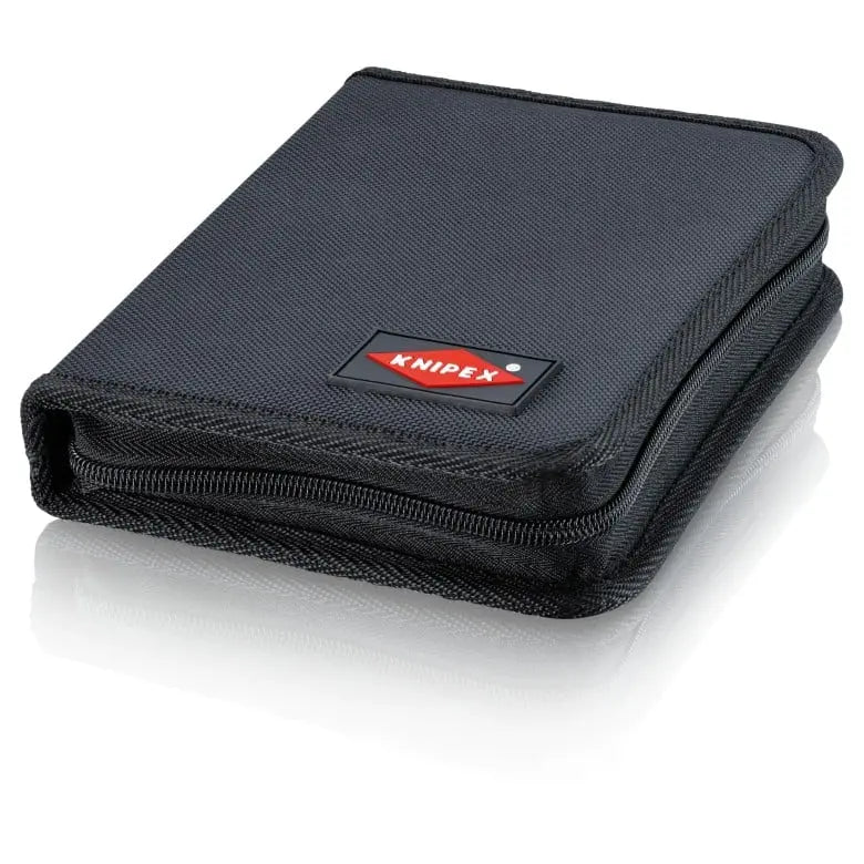 Knipex Set of 8 Electronics Empty Zipper Pouch, 8-1/4 in - KN 00 20 16 LE Knipex
