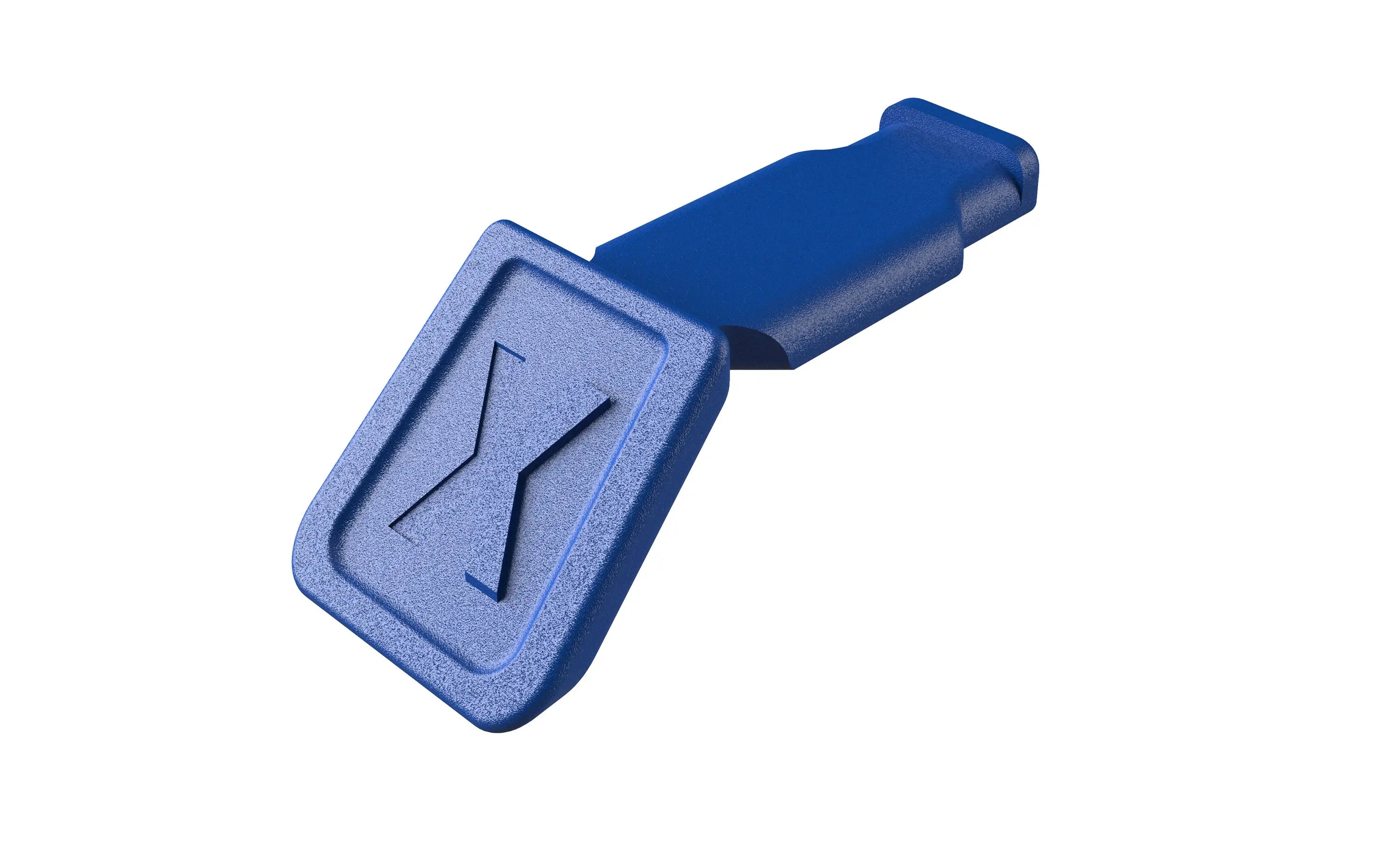 KNIPEX 00 61 10 CB SBA | 10 Pc KNIPEXTEND ColorCoded Clips, Blue Knipex