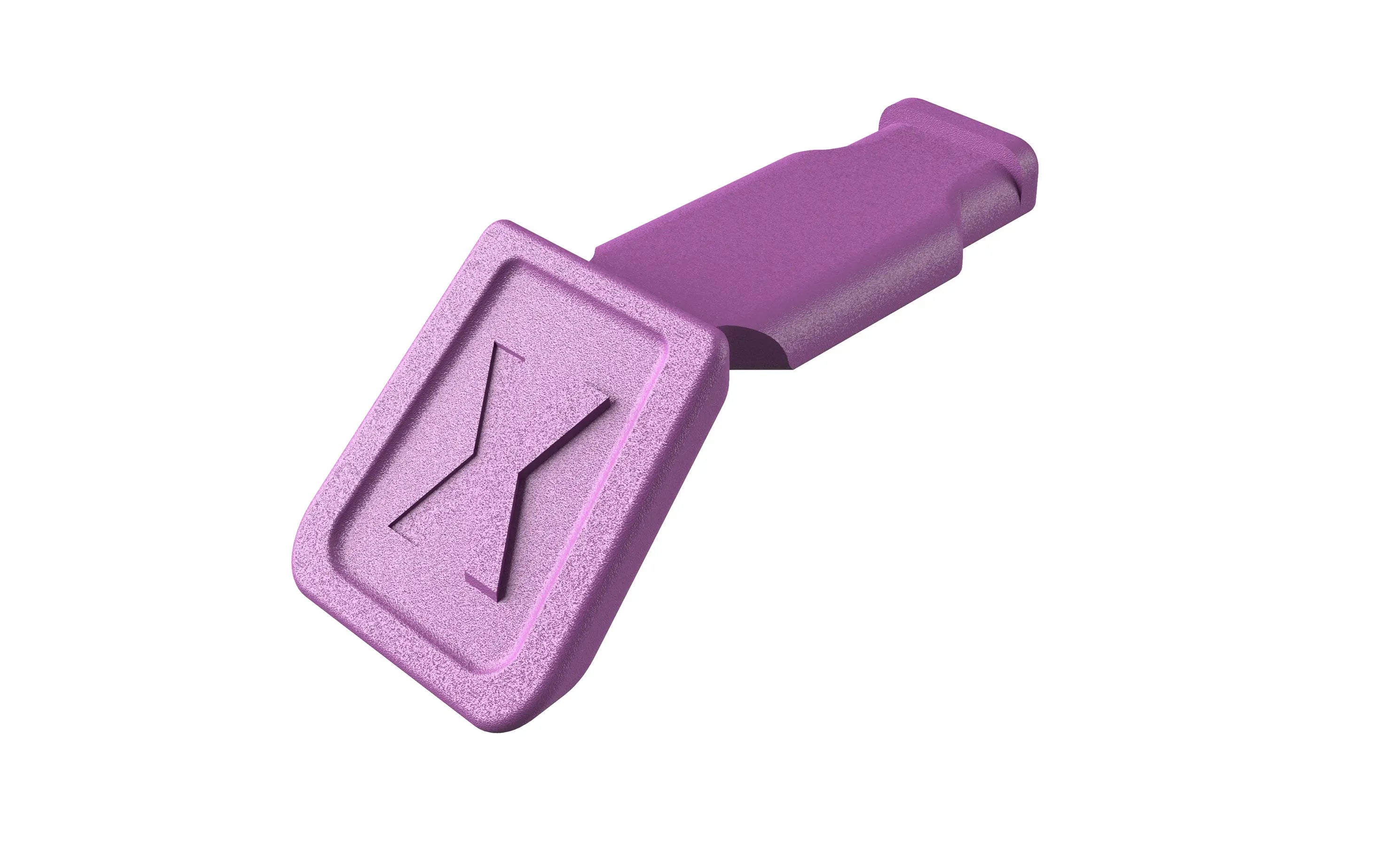 KNIPEX 00 61 10 CV SBA | 10 Pc KNIPEXTEND ColorCoded Clips, Violet Knipex