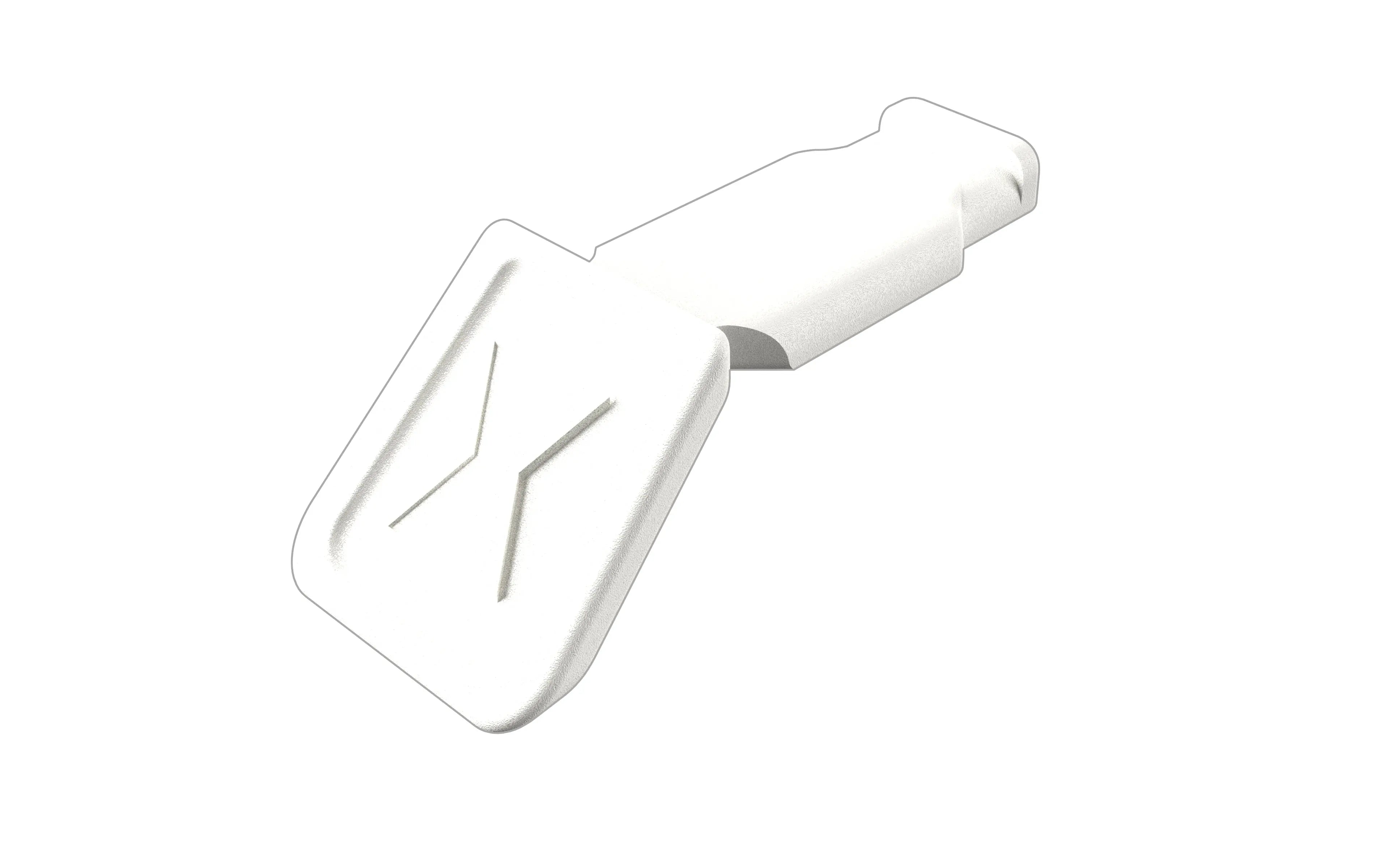 KNIPEX 00 61 10 CW SBA | 10 Pc KNIPEXTEND ColorCoded Clips, White Knipex