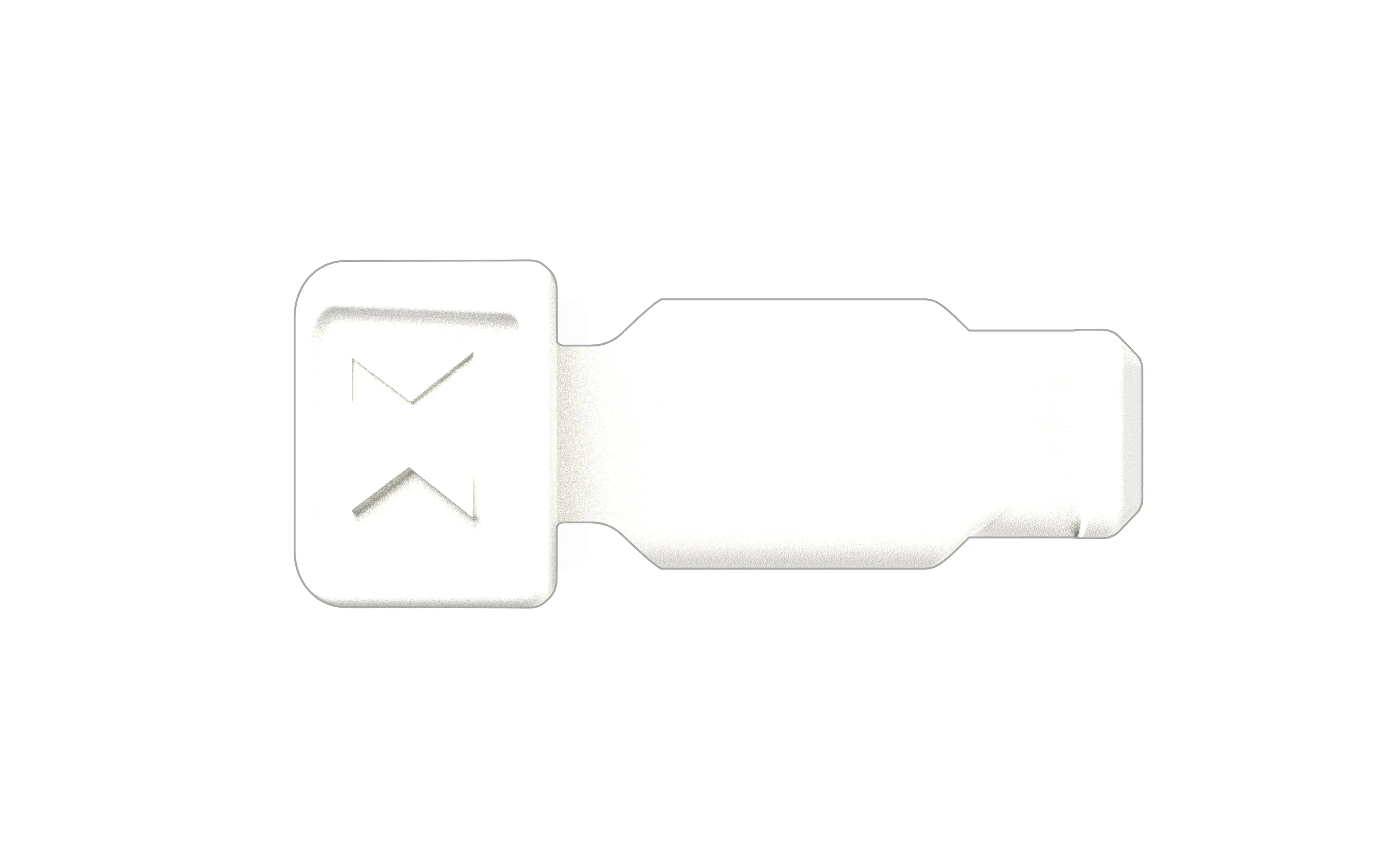 KNIPEX 00 61 10 CW SBA | 10 Pc KNIPEXTEND ColorCoded Clips, White Knipex