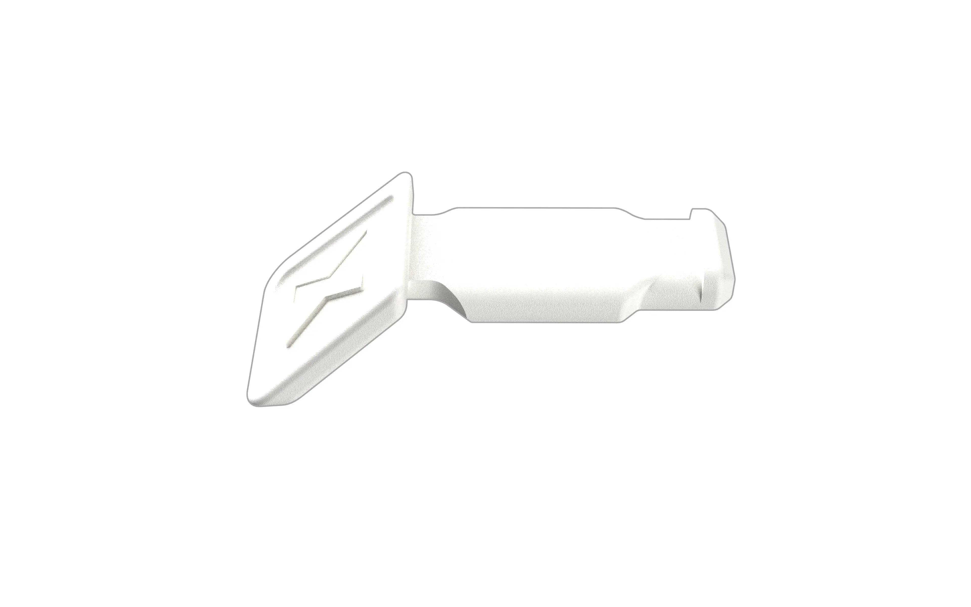 KNIPEX 00 61 10 CW SBA | 10 Pc KNIPEXTEND ColorCoded Clips, White Knipex