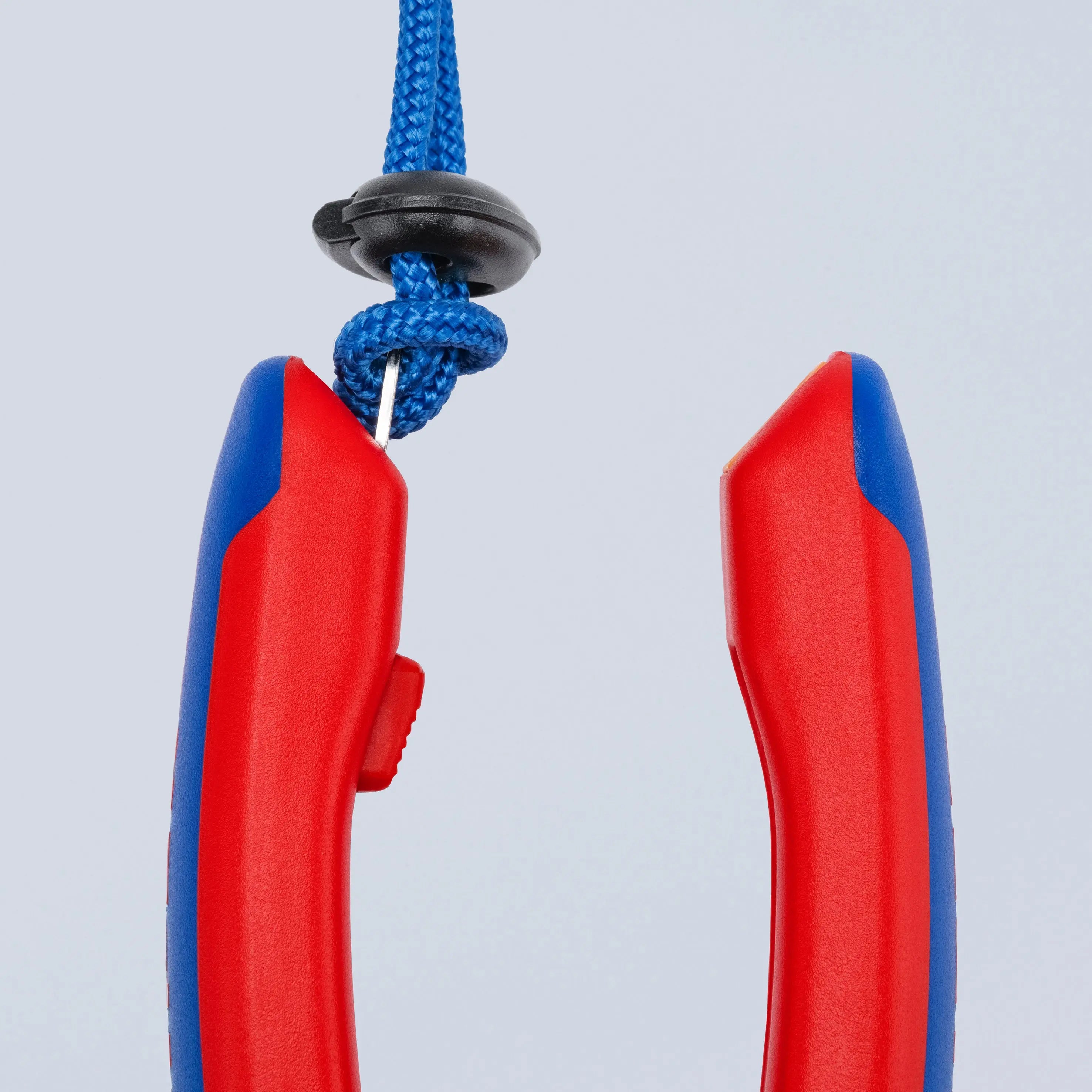 KNIPEX 00 62 10 TR SBA | 10 Pc KNIPEXTEND TetheredTool Clips, Red Knipex