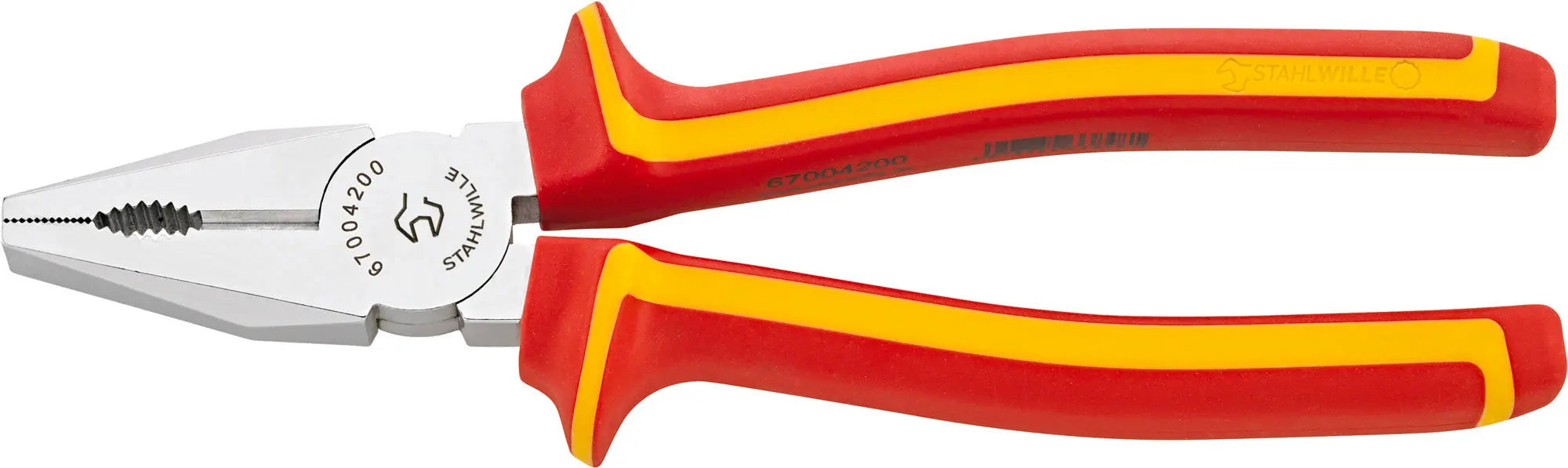 Stahlwille VDE Combination Plier, 42mm Jaw Length - ST 67004200 Stahlwille