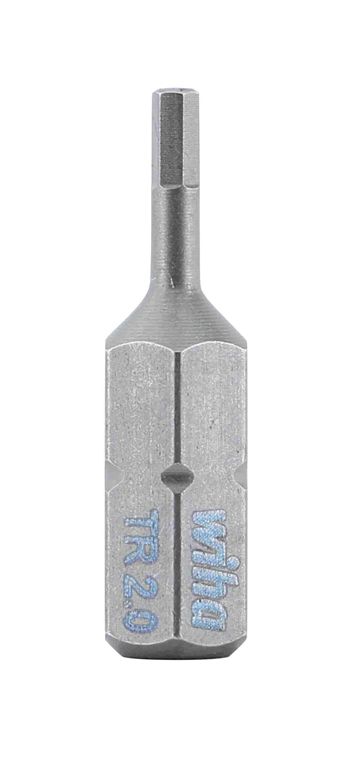 Wiha 71939, Security Hex Insert Bit 2.0 x 25mm | Palmac Tool Company ...