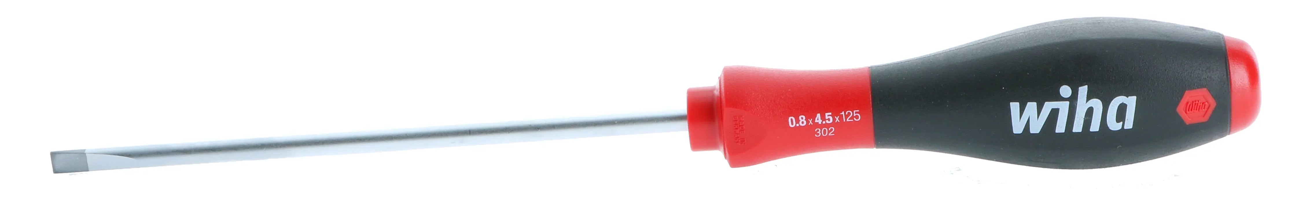 Wiha 30211, SoftFinish® Slotted Screwdriver 4.5mm Wiha