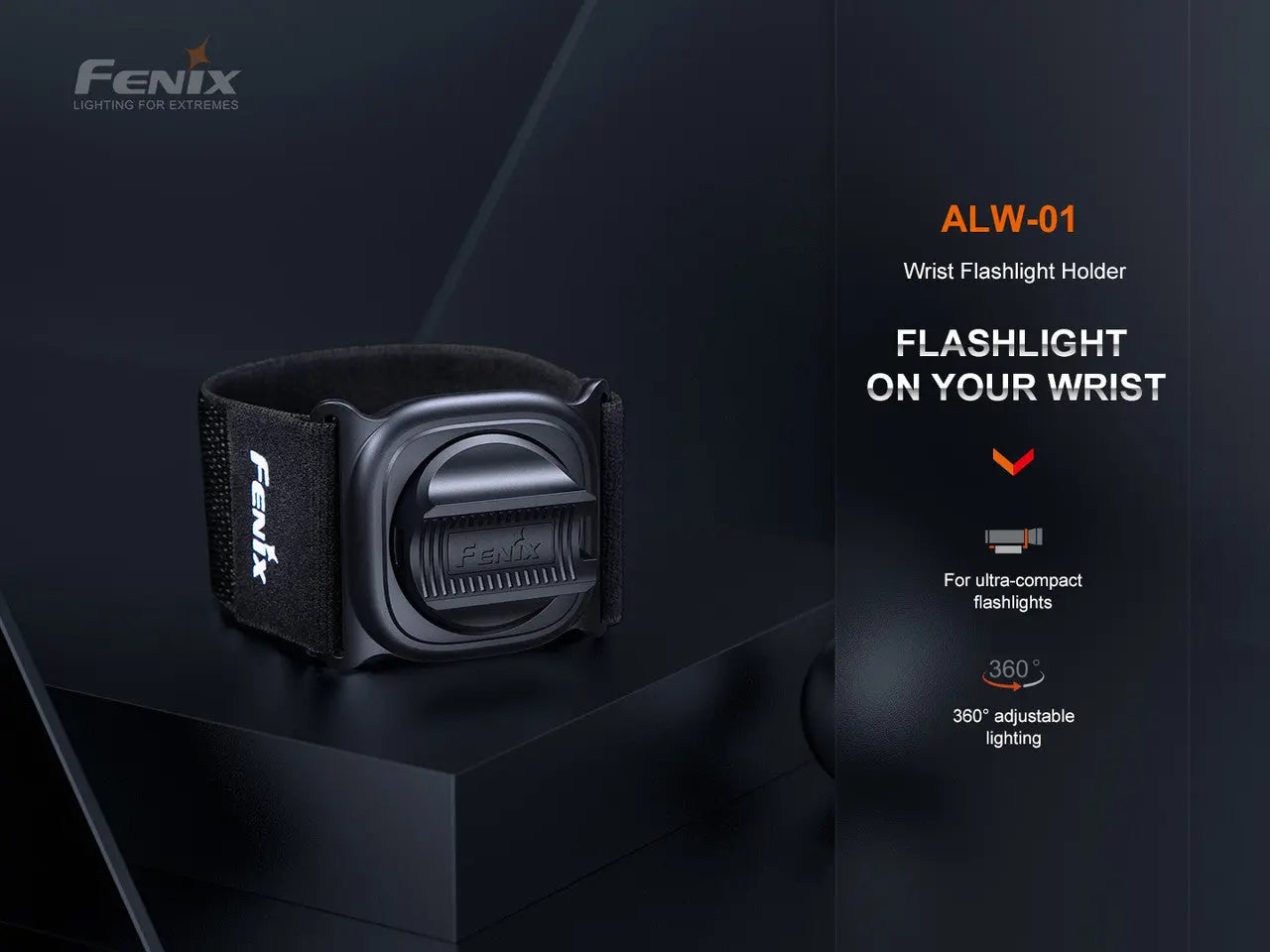 Fenix Flashlight Wrist Holster - F FX-ALW01 Fenix
