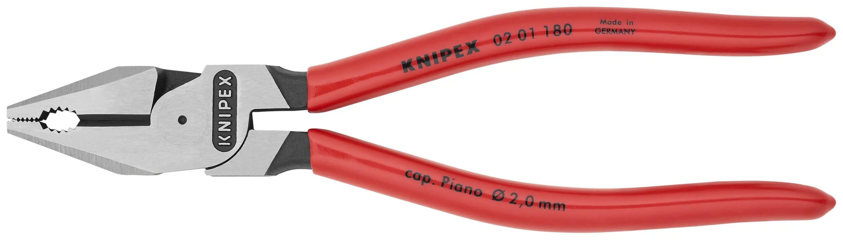 Knipex 02 01 180 KN | High Leverage Combination Pliers Knipex