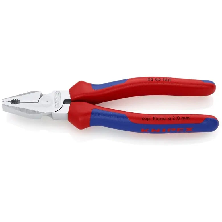 Knipex High Leverage Combination Plier, 7-1/4 in - KN 02 05 180 Knipex