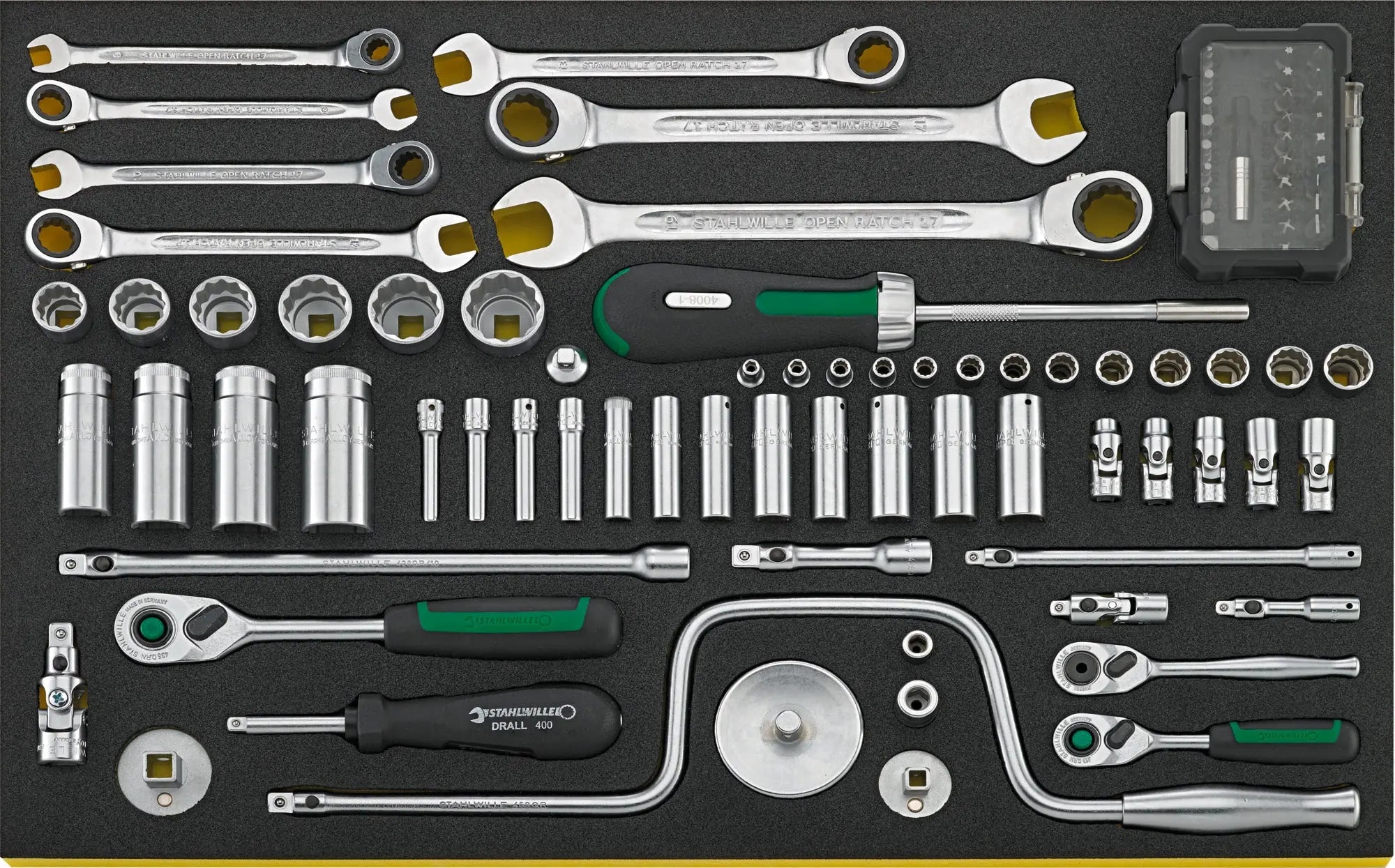 Stahlwille Set of 167 Line Maintenance Tool with TCS Insert - ST 97830803 Stahlwille