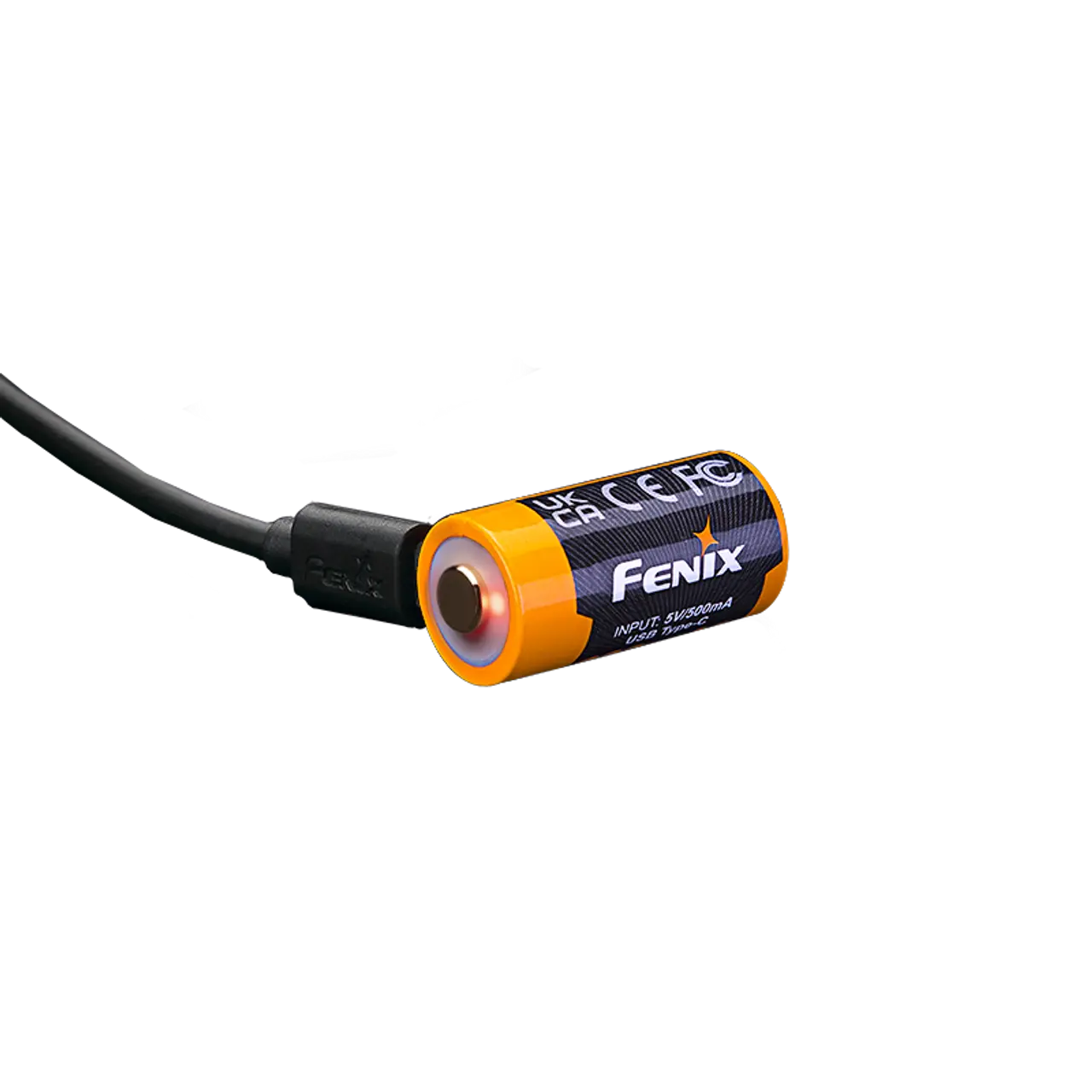 Fenix 16340 USB-C Rechargeable Battery, 800mAh - F FX-ARBL16800UP Fenix