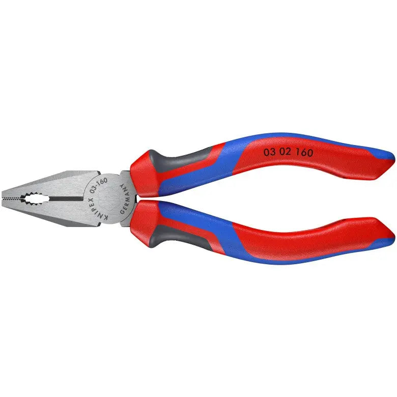 Knipex Combination Plier, 6-1/4 in - KN 03 02 160 Knipex