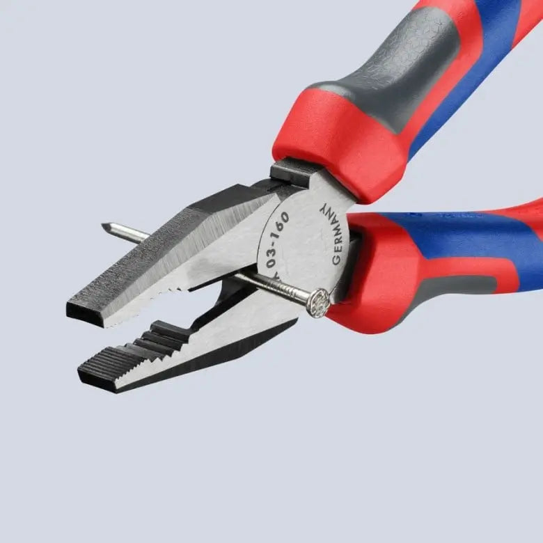 Knipex Combination Plier, 6-1/4 in - KN 03 02 160 Knipex