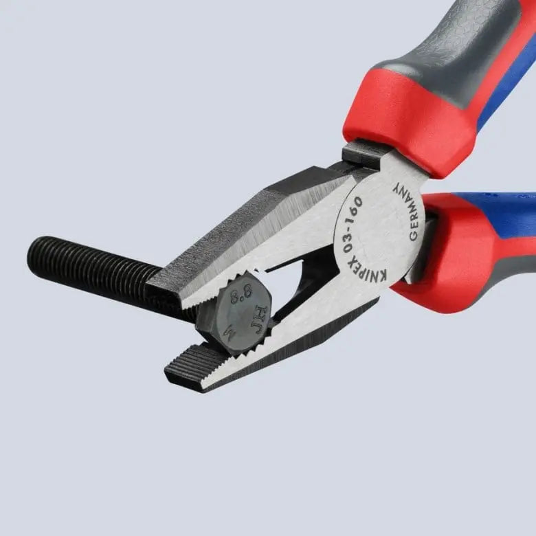 Knipex Combination Plier, 6-1/4 in - KN 03 02 160 Knipex