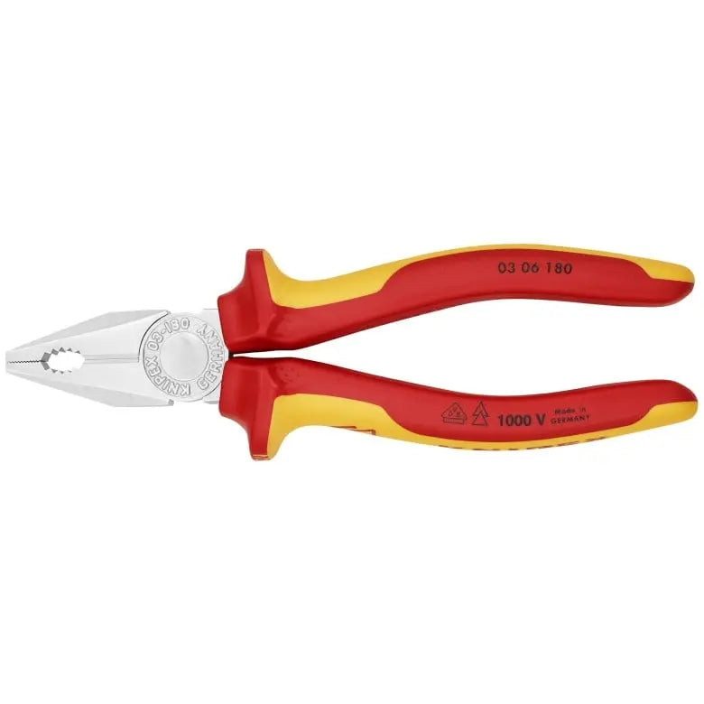 Knipex Set of 3 1000V Insulated Plier Tools - KN 00 20 12 Knipex