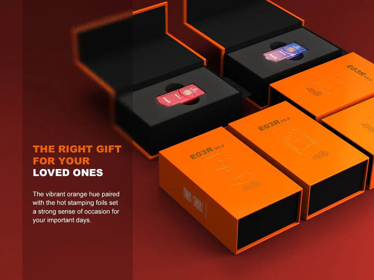 Fenix 500 Lumen Nebula Rechargeable Keychain Light - F FX-E03rv2-Nebula Fenix