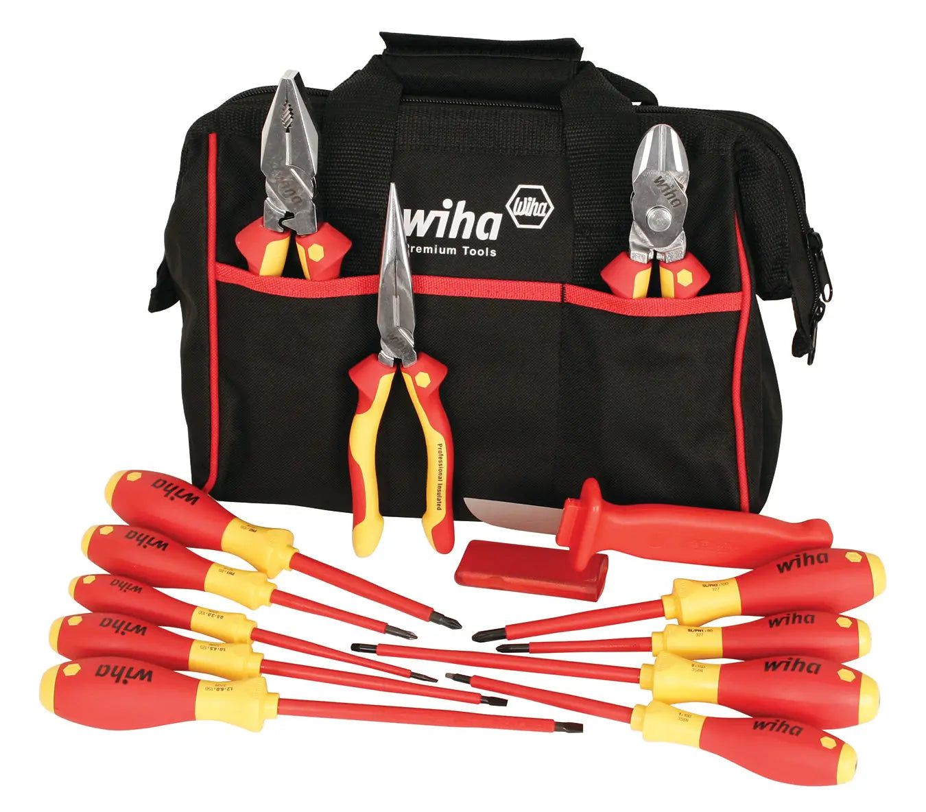 Wiha 32878, Insulated Pliers/Cutters & Drivers Set Wiha