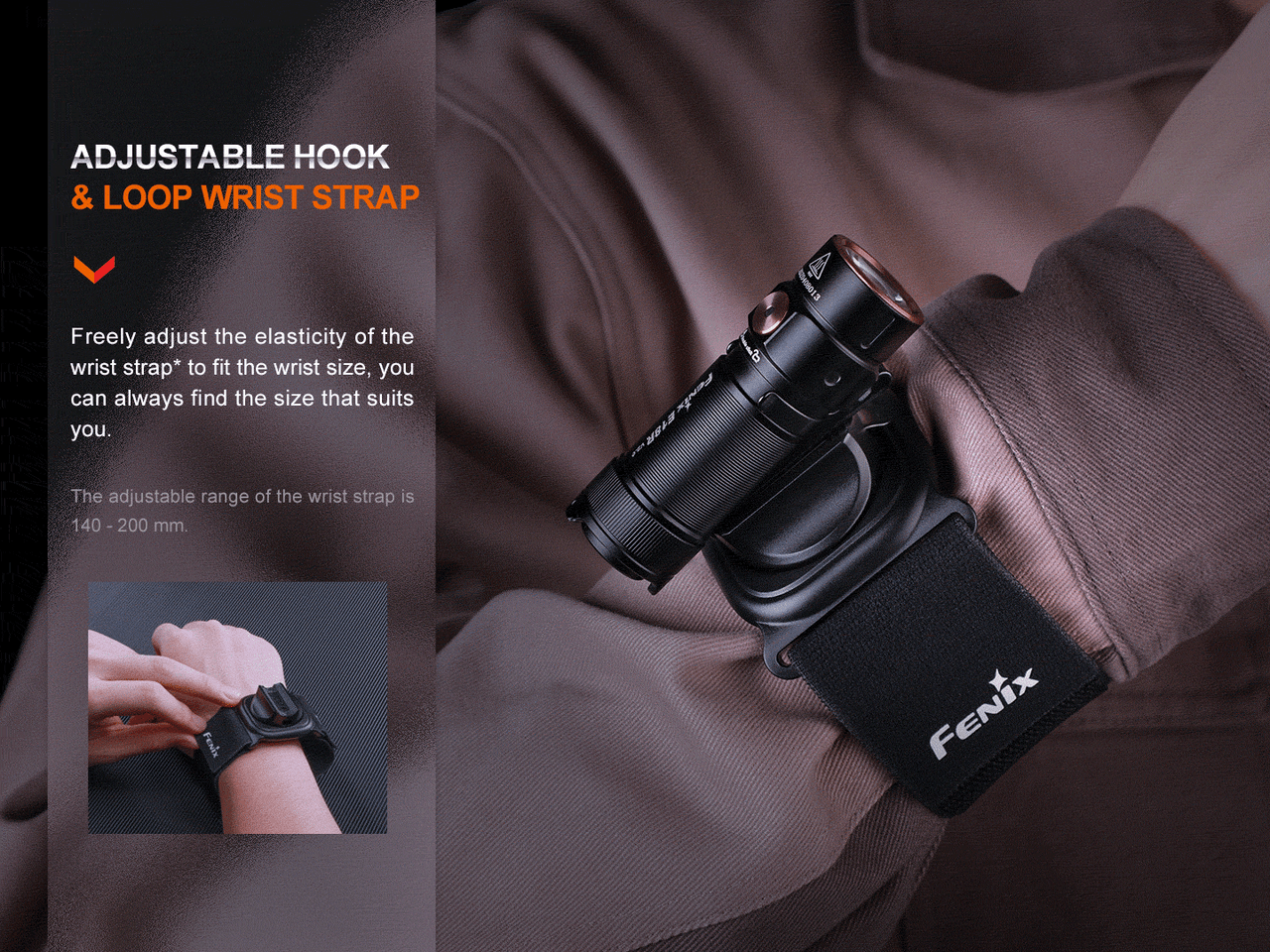 Fenix Flashlight Wrist Holster - F FX-ALW01 Fenix