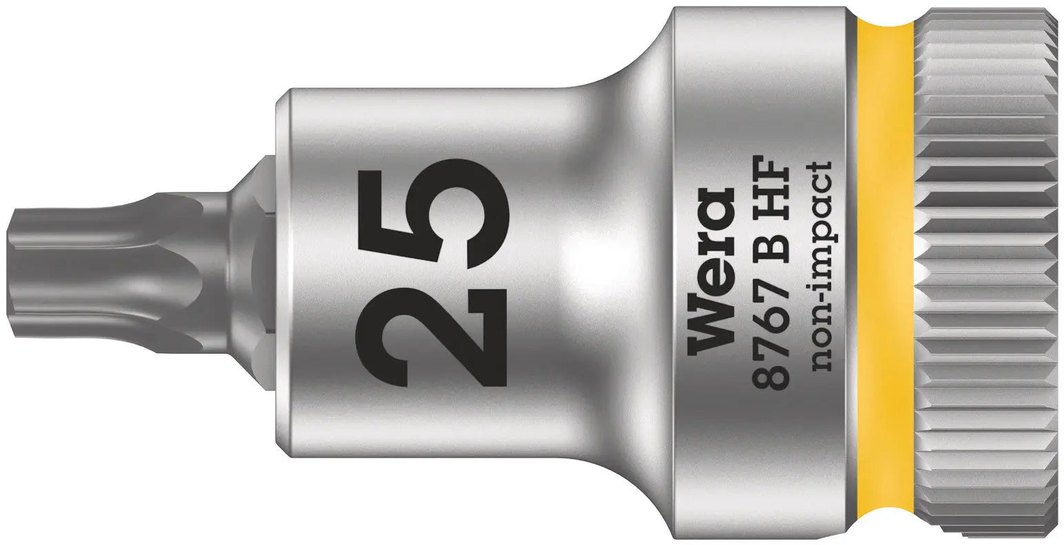 Wera 8767 B HF TX 25 x 35 mm Zyklop bit socket with 3/8" drive holding function 05003062001 Wera