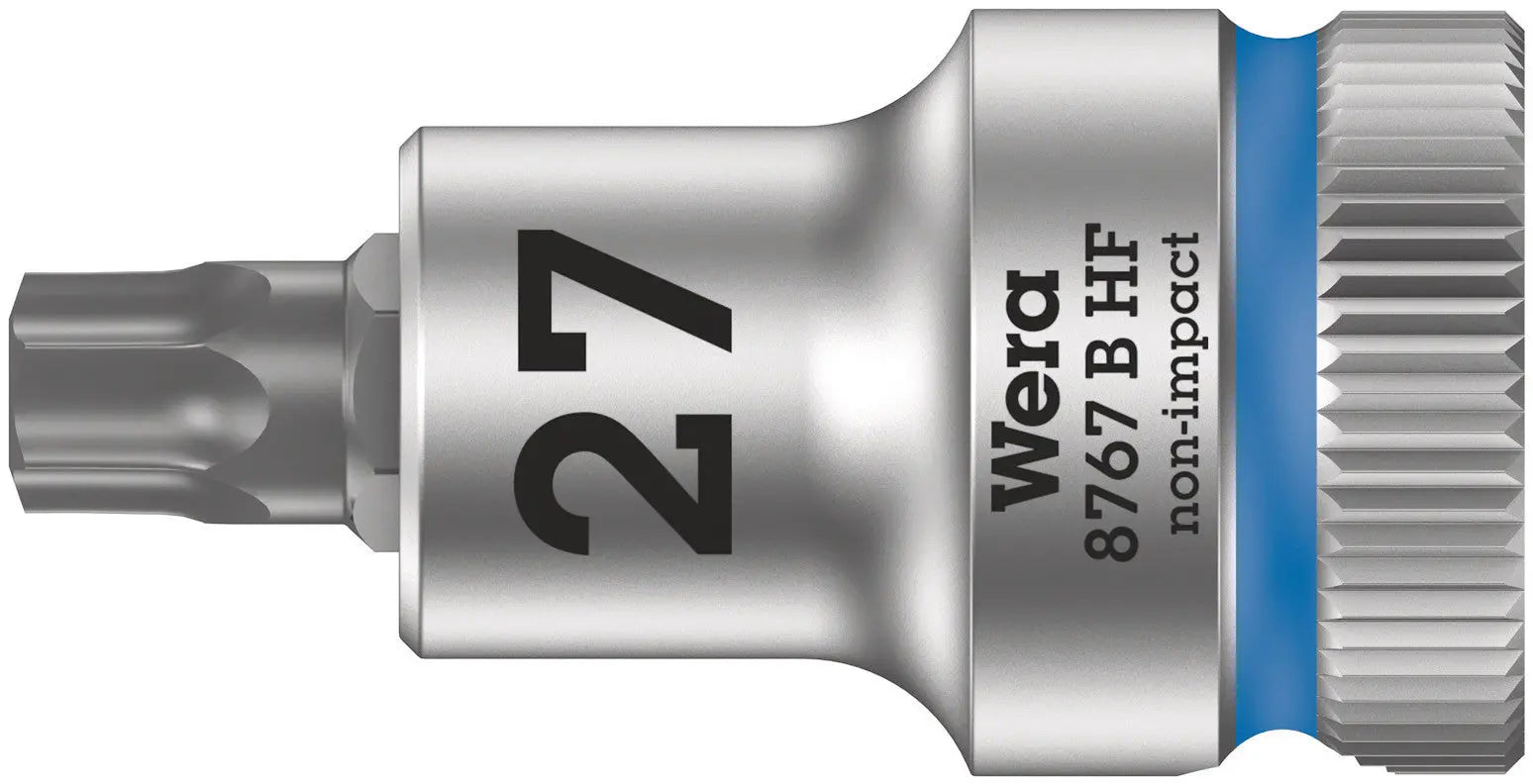 Wera 8767 B HF TX 27 x 35 mm Zyklop bit socket with 3/8" drive holding function 05003064001 Wera
