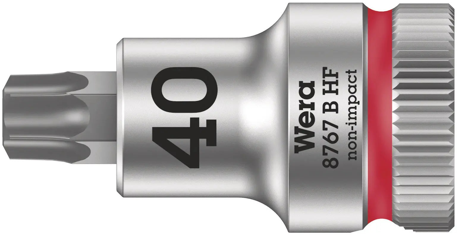 Wera 8767 B HF TX 40 x 35 mm Zyklop bit socket with 3/8" drive holding function 05003068001 Wera