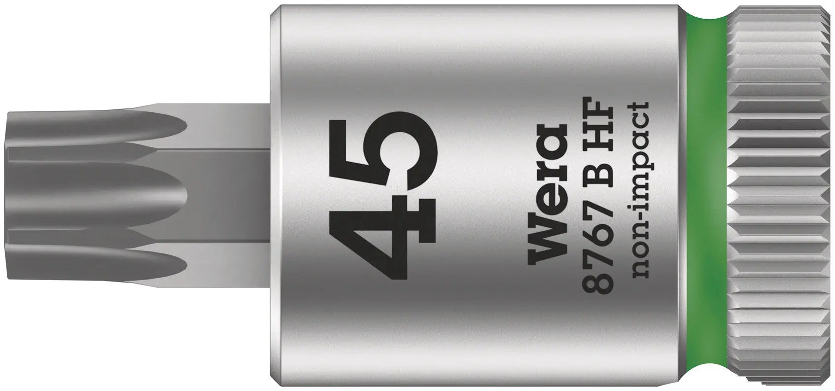 Wera 8767 B HF TX 45 x 38,5 mm Zyklop bit socket with 3/8" drive holding function 05003070001 Wera
