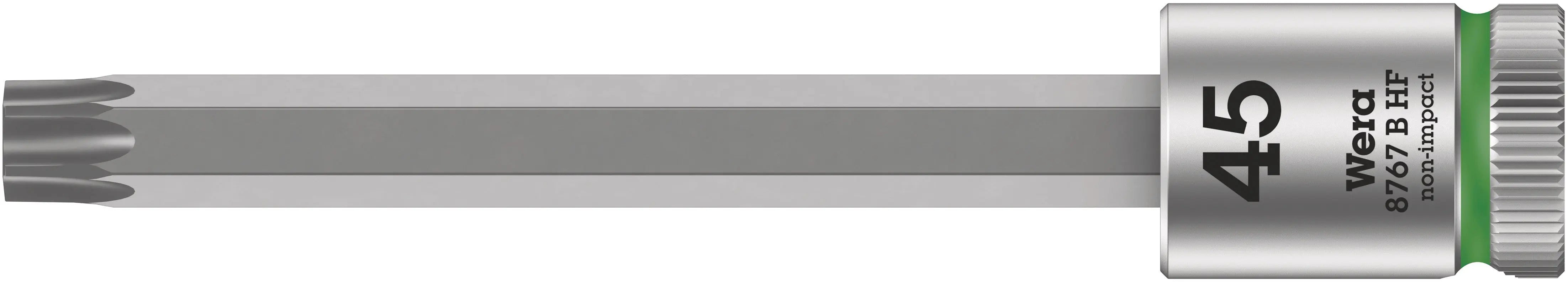 Wera 8767 B HF TX 45 x 100 mm Zyklop bit socket with 3/8" drive holding function 05003071001 Wera