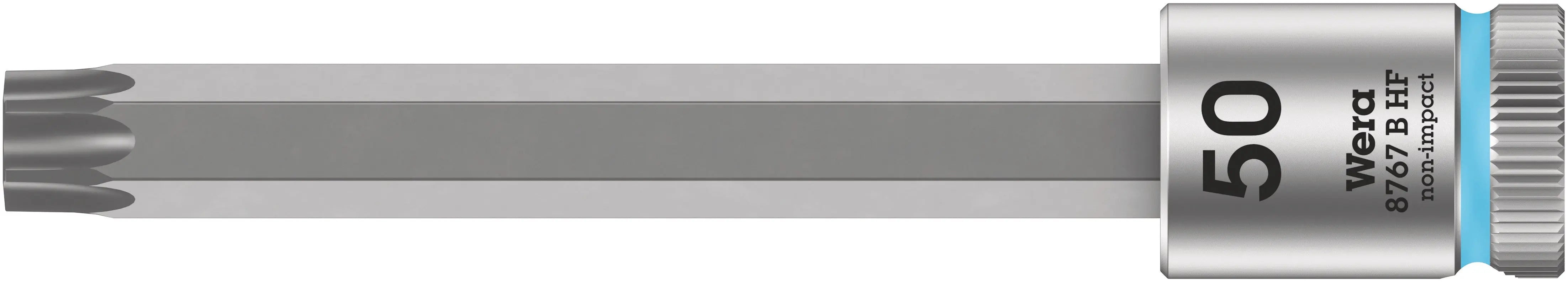 Wera 8767 B HF TX 50 x 100 mm Zyklop bit socket with 3/8" drive holding function 05003073001 Wera