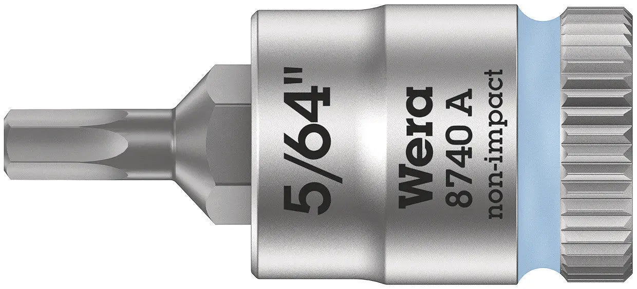 Wera 8740 A Hex-Plus SW 5/64" Zyklop bit socket with 1/4" drive 05003380001 Wera