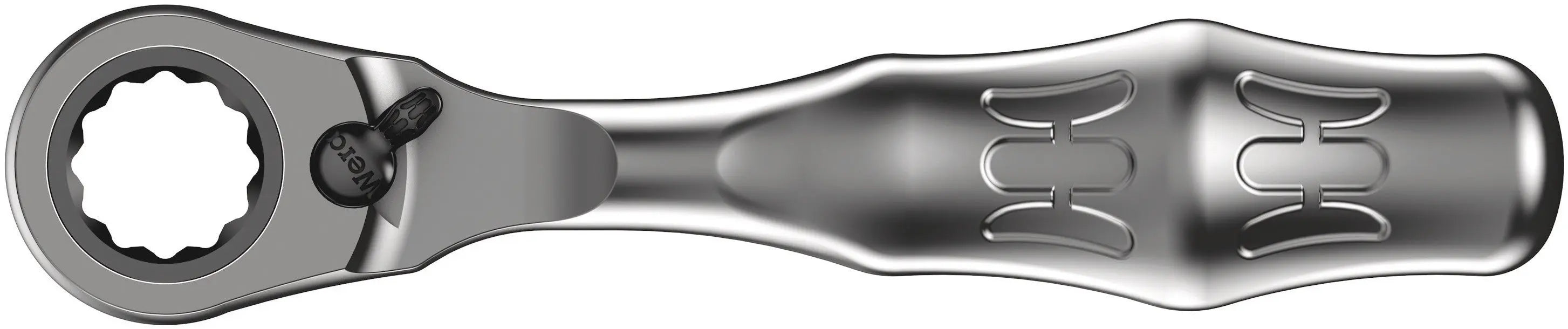Wera 8005 ZYKLOP MINI 2 BIT RATCHET WITH 1/4 DRIVE 05003660001 Wera