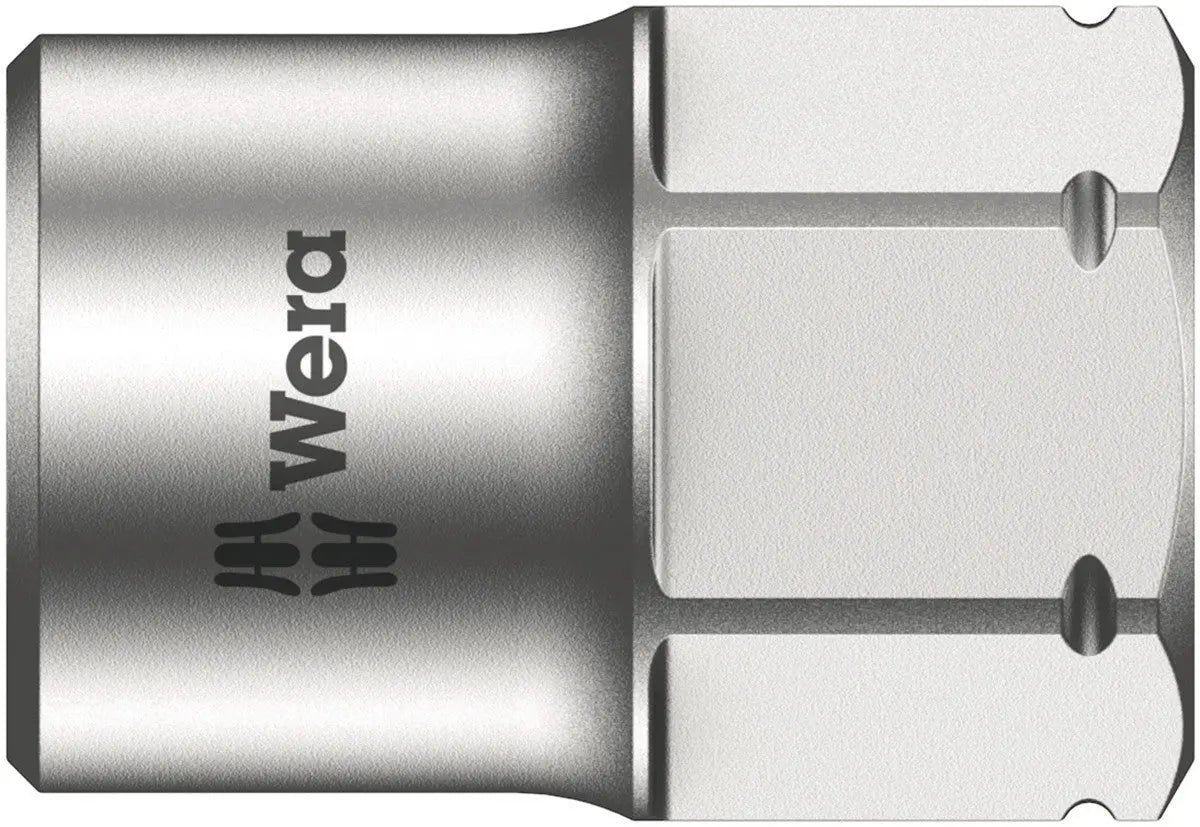Wera 8790 FA 1/4 in Drive Zyklop Hexagon Socket, External Diameter 11.5mm - WE 05003675001 Wera