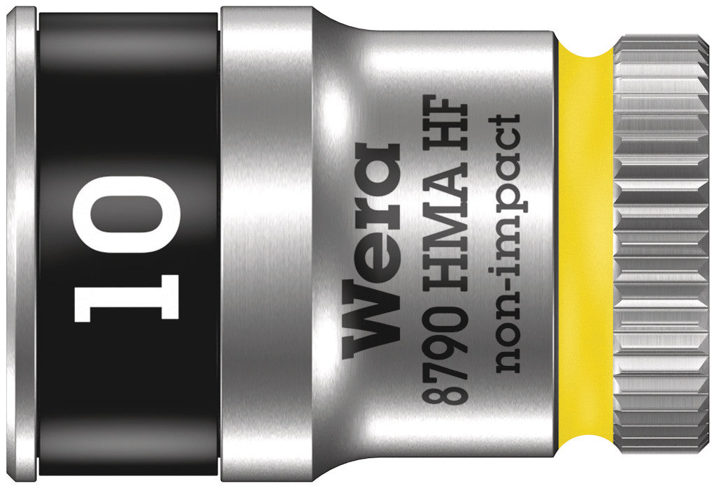 Wera 8790 HMA HF Zyklop socket with 1/4" drive with holding function , 10,0 mm 05003725001