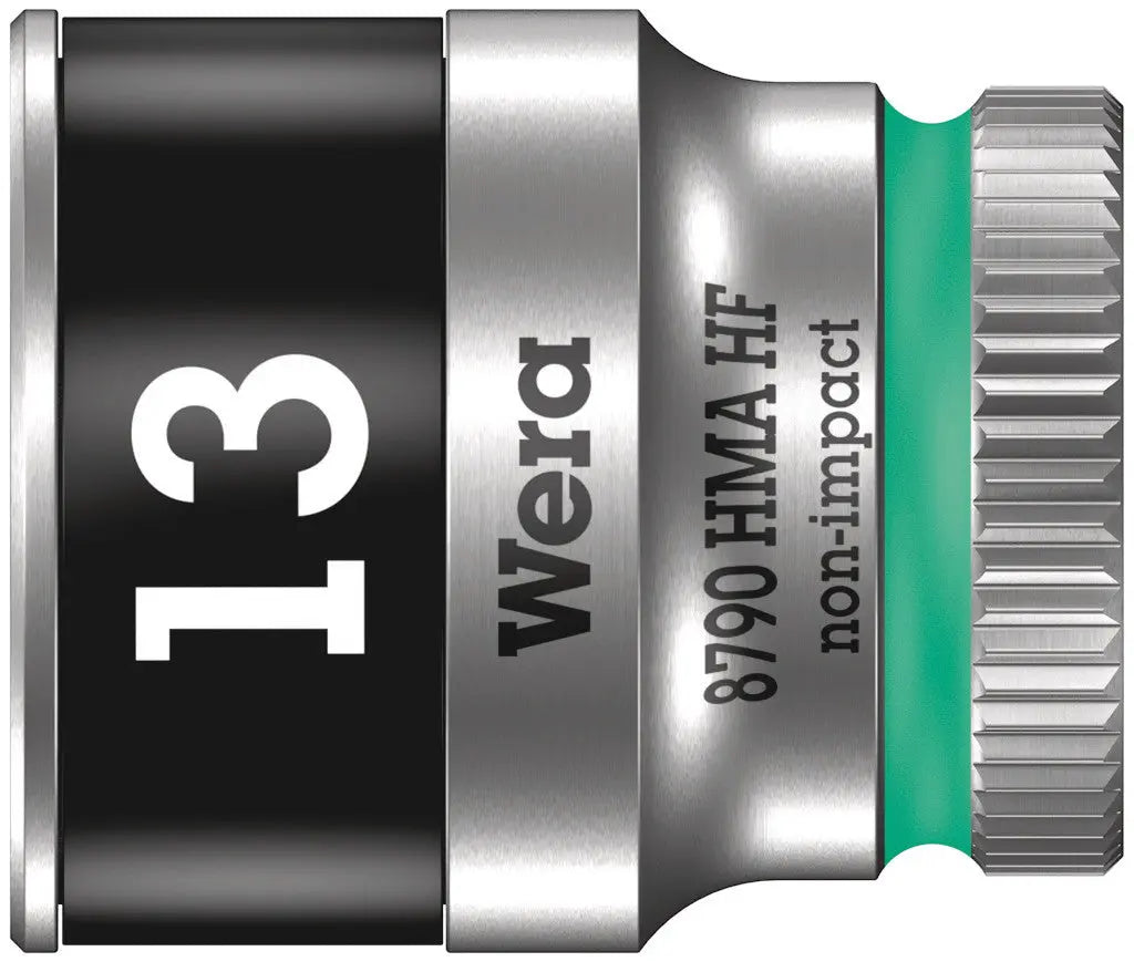 Wera 8790 HMA HF Zyklop socket with 1/4" drive with holding function , 13,0 mm 05003728001 Wera