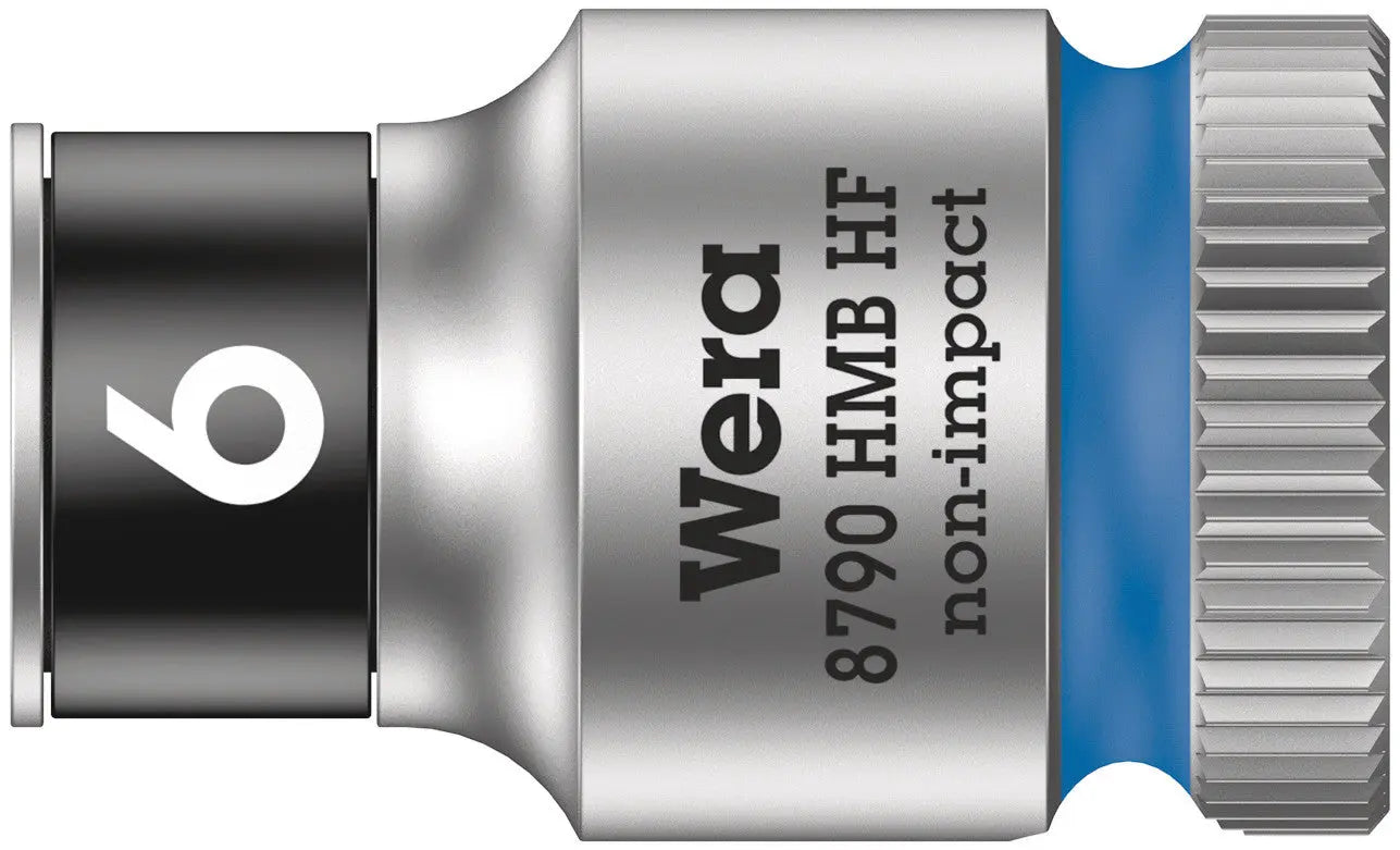 Wera 8790 HMB HF 6,0 Zyklop socket with 3/8" drive, holding function 05003740001 Wera