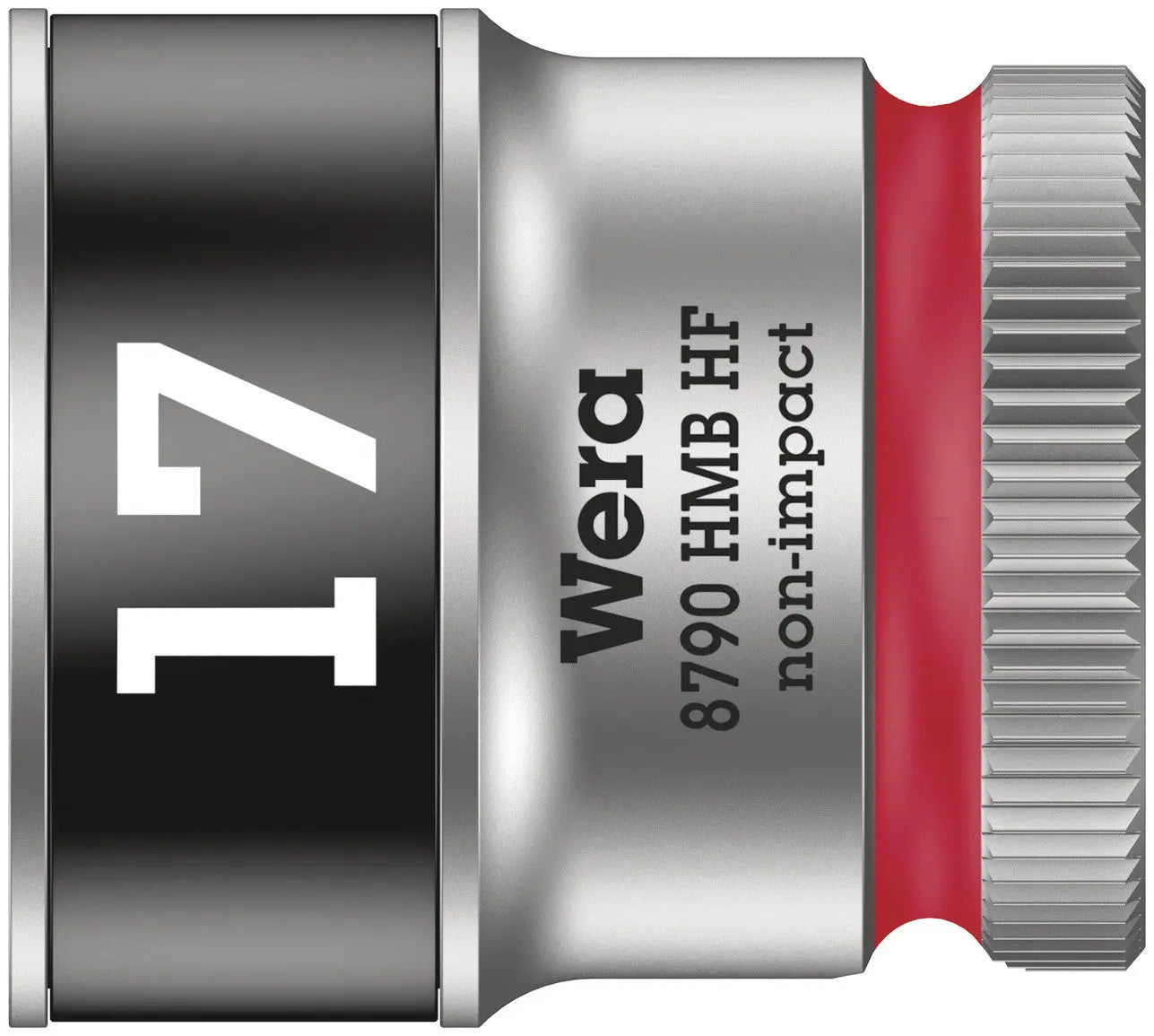 Wera 8790 HMB HF 17,0 Zyklop socket with 3/8" drive, holding function 05003751001 Wera