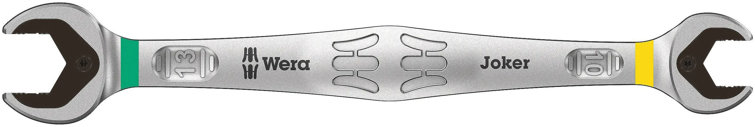 Wera JOKER 10 + 13 METRIC JOKER DOUBLE OPEN-ENDED WRENCH 05003760001 Wera