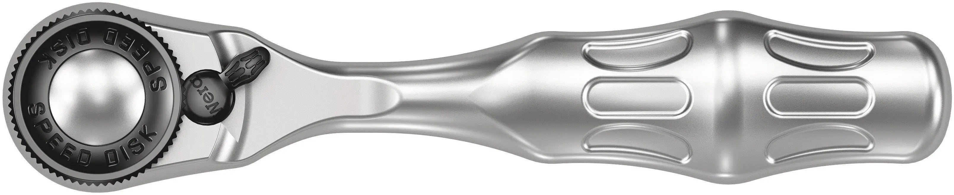Wera 8008 A Zyklop Mini 3 Ratchet with 1/4" square drive 05003793001 Wera