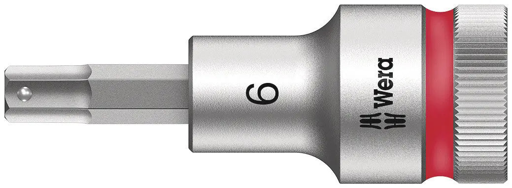 Wera 8740 C HF HEX-PLUS SW 6.0 X 60 MM SOCKET WITH HOLDING FUNCTION 1/2 05003822001 Wera