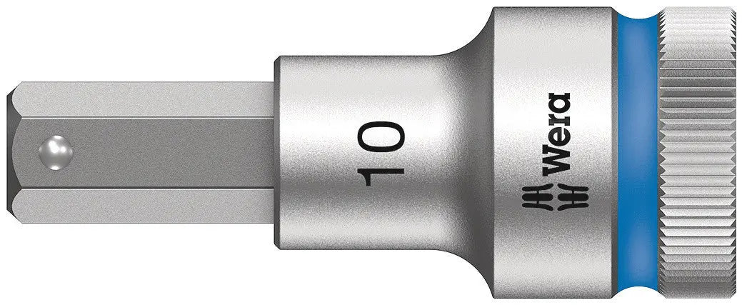 Wera 8740 C HF HEX-PLUS SW 10.0 X 60 MM SOCKET WITH HOLDING FUNCTION 1/2 05003825001 Wera