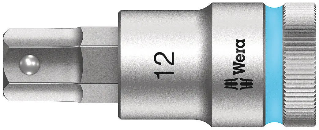 Wera 8740 C HF HEX-PLUS SW 12.0 X 60 MM SOCKET WITH HOLDING FUNCTION 1/2 05003826001 Wera