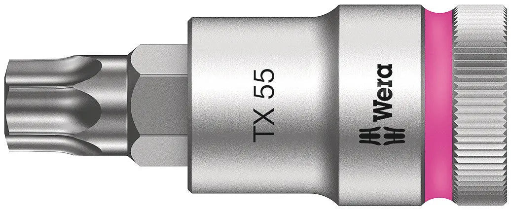 Wera 8767 C HF TX 55 X 60 MM SOCKET WITH HOLDING FUNCTION 1/2 05003837001 Wera