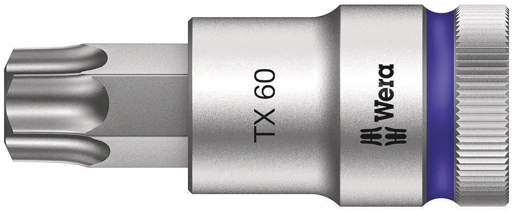 Wera 8767 C HF TX 60 X 60 MM SOCKET WITH HOLDING FUNCTION 1/2 05003838001 Wera
